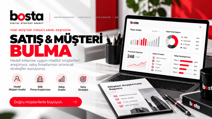 b2b müşteri araştırması ve hedef firma listesi hazırlıyorum
