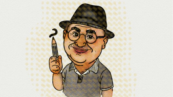 karikatür portre çizimi yapmaktayım