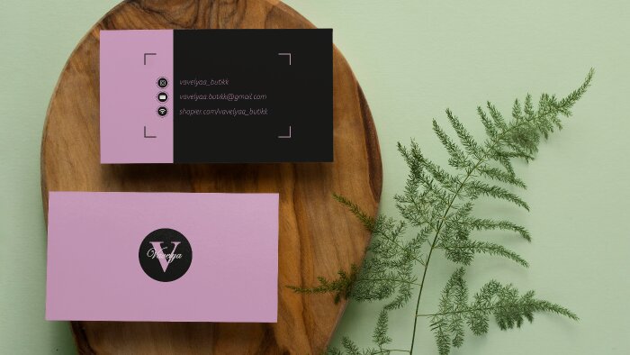 minimal kartvizit tasarımı yapabilirim