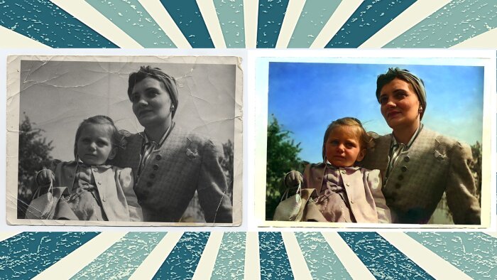 fotoğraflarınızı restore eder ve renklendiririm