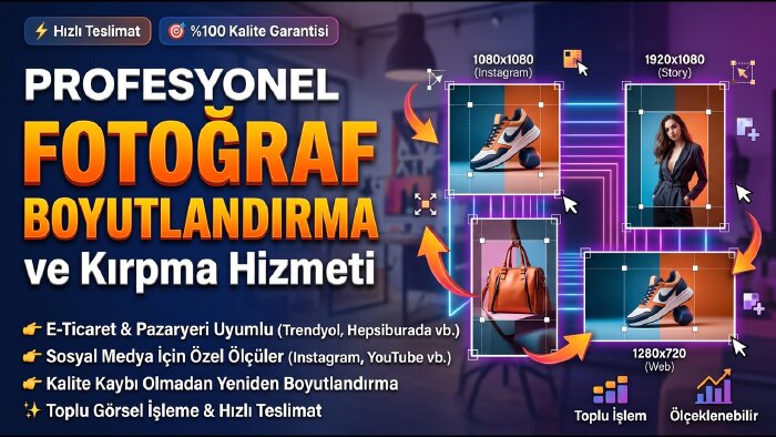 resimlerinizi istediğiniz boyutlara getiririm