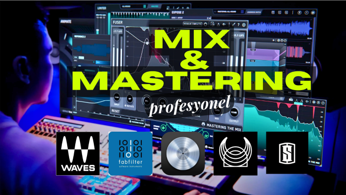 şarkın için profesyonel mix ve mastering yapabilirim