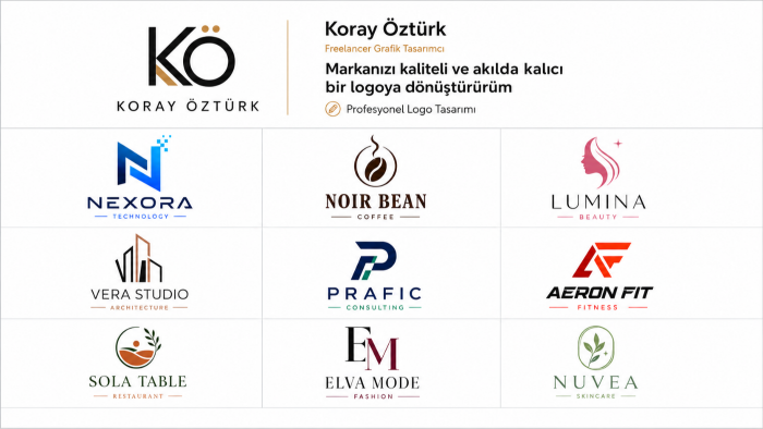 markanızı güven veren bir logoya dönüştürürüm