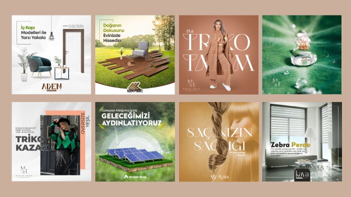 profesyonel sosyal medya tasarlarım