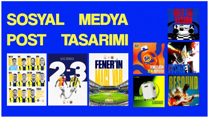sosyal medya için özgün ve modern post tasarımları yaparım