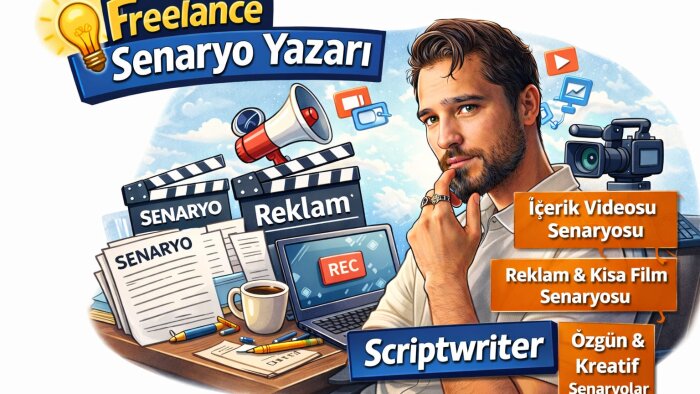 yaratıcı senaryo ve özgün reklam metinleri yazabilirim