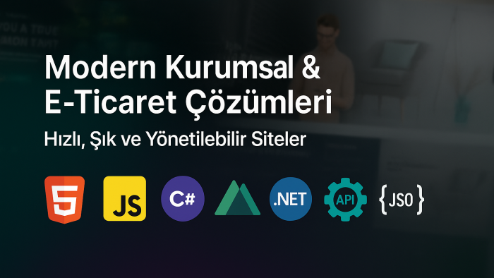 modern ve seo uyumlu yönetilebilir web sitesi tasarlarım