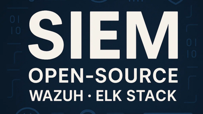 sistem güvenliğiniz için SIEM kurulumu yapabilirim