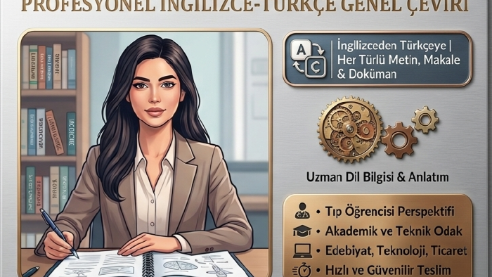 İngilizce metinlerinizi Türkçe'ye çevirebilirim