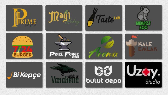 hayalinizdeki logoyu tasarlıyorum