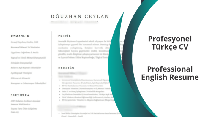profesyonel özgeçmiş ve kapak yazısı hazırlarım