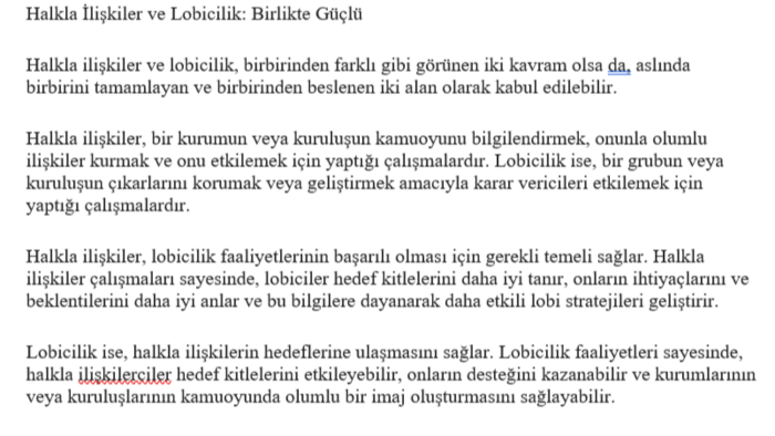 profesyonel metin yazarlığı hizmeti sunuyorum