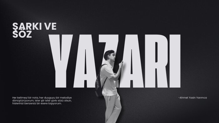 deneysel ve özgün şarkı sözleri yapabiliyorum