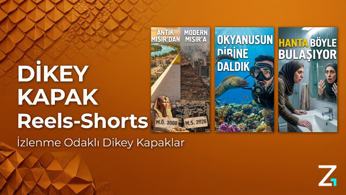 Reels ve Shorts için sinematik dikey kapaklar tasarlarım
