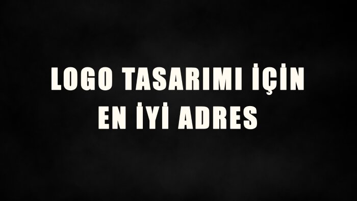 Logo tasarımı yapabilirim