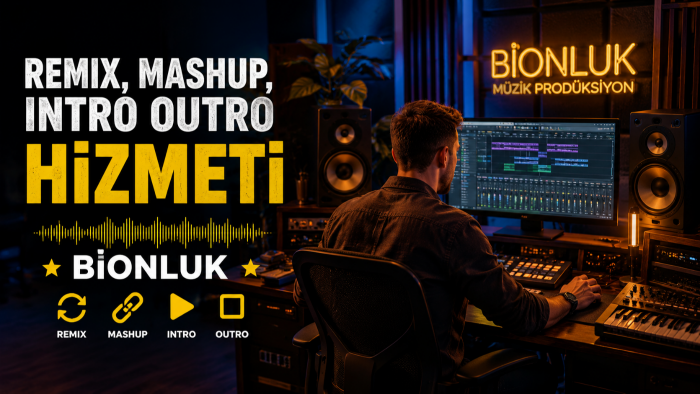 remix, mashup, intro outro hazırlayabilirim