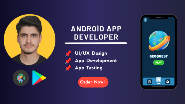 modern ve kullanıcı dostu Android uygulamaları geliştiririm