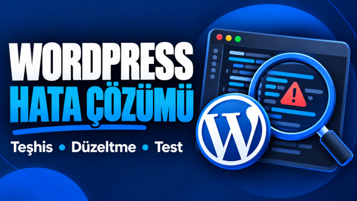 WordPress sitenizdeki hataları analiz edip düzeltirim