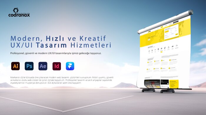 profesyonel UX/UI tasarım ile siteler tasarlayabilirim