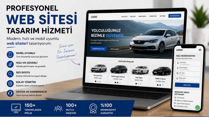 firmanıza özel kurumsal web sitesi tasarlarım