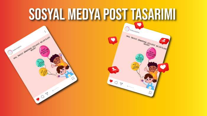 sosyal medyada post tasarımı yaparım