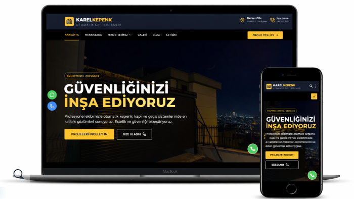 işletmeniz için modern ve mobil uyumlu web sitesi geliştirim
