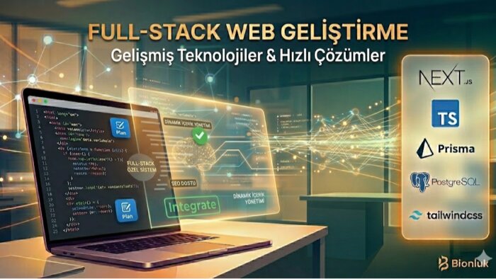 next.js ile yüksek performanslı size özel web sitesi yazarım