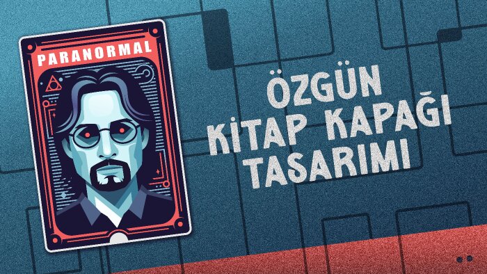kitap kapağı tasarımı yapıyorum