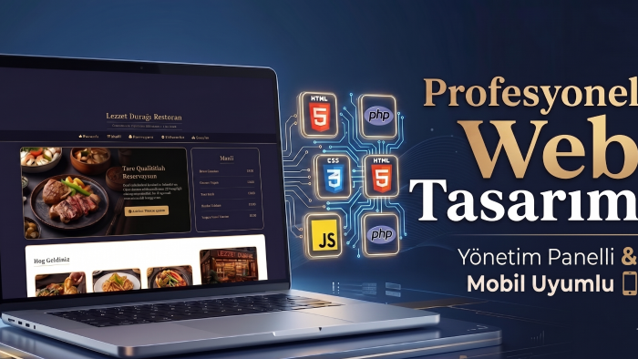restoran veya işletmeniz için web sitesi yaparım