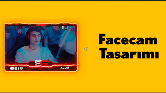oyuncu ve yayıncılar için animasyonlu facecam yaparım