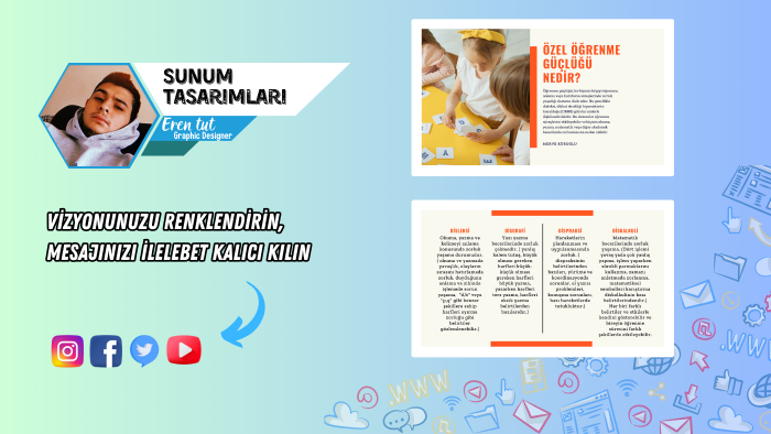 sizin için profesyonel sunumlar hazırlarım