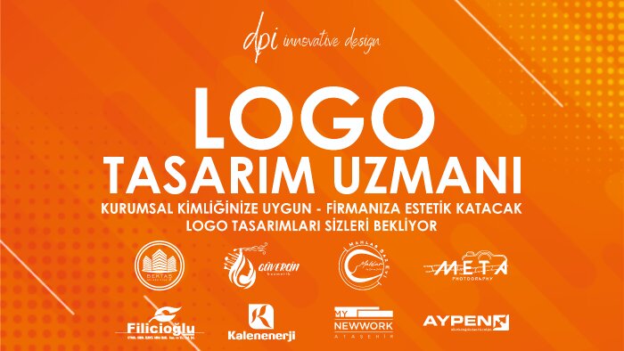 kurumsal kimliğinizi yansıtacak şekilde logo tasarlarım