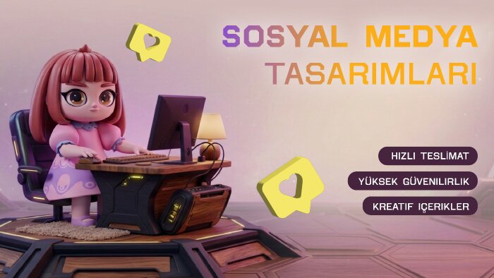 sosyal medya hesabınız için içerikler tasarlayabilirim