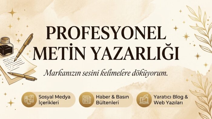hedef kitlenizi etkileyecek yaratıcı metinler yazarım