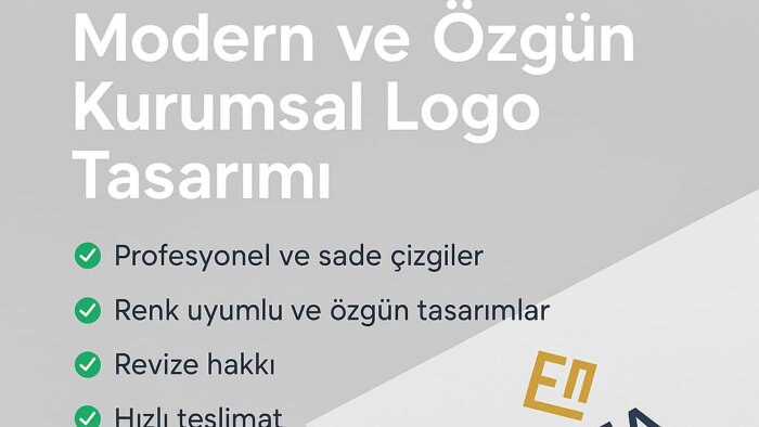  kurumsal görünümünüzü logoyla güçlendiririm