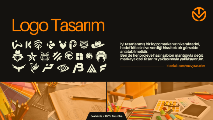 markanız için kurumsal kimlik/logo tasarımı yaparım