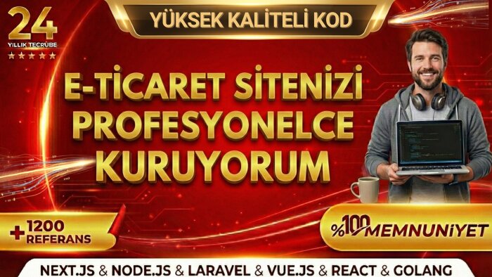 e-ticaret sitenizi mobil uyumlu ve profesyonel kurabilirim