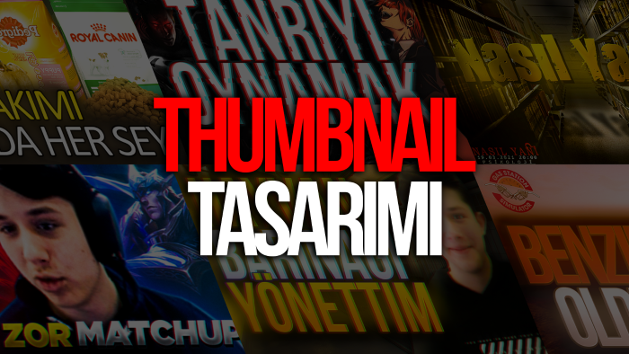 size profesyonel thumbnail tasarlayabilirim