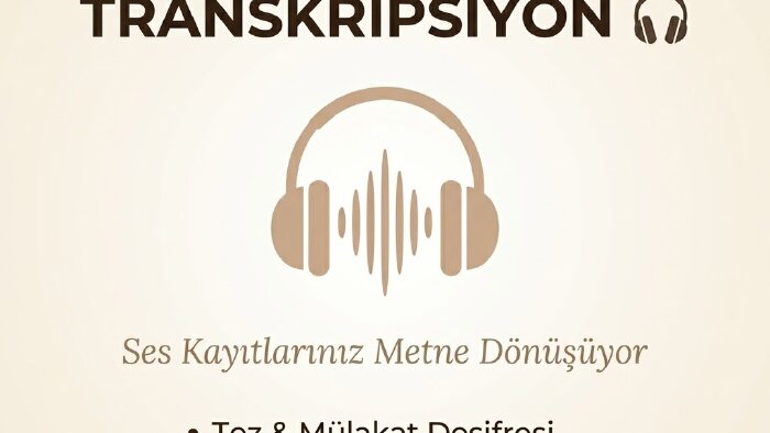 her türlü içeriği yazıya çeviriyorum