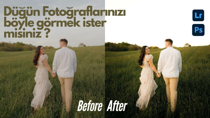 düğün ve nişan fotoğraflarınızı düzenlerim