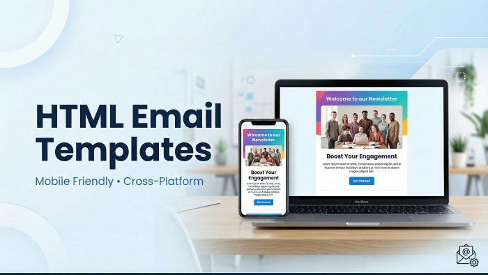 HTML email template hazırlarım