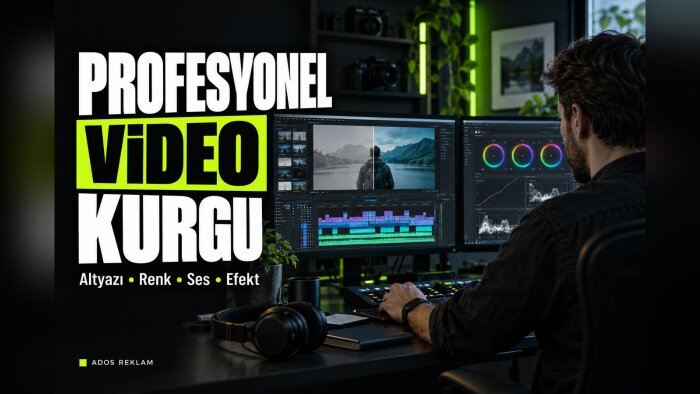 tüm videolarınızı ve youtube içeriklerinizi kurgularım