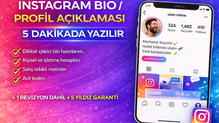 profesyonel bio yazarım
