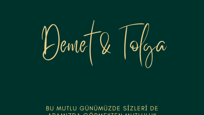 size özel davetiyeler hazırlayabilirim