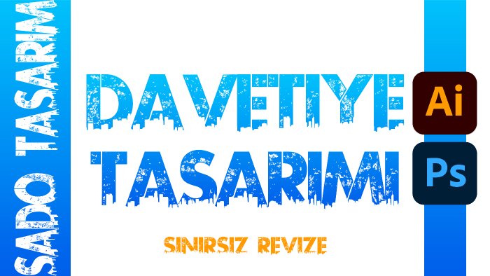 memnun kalacağınız davetiye tasarımını yaparım