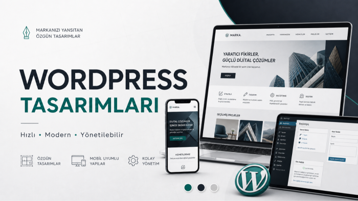 sizin için modern bir wordpress sitesi kurabilirim
