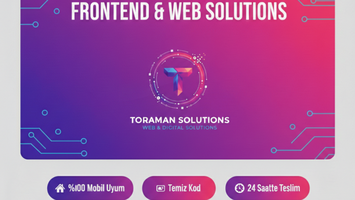 modern ve mobil uyumlu frontend web sayfaları kodlarım