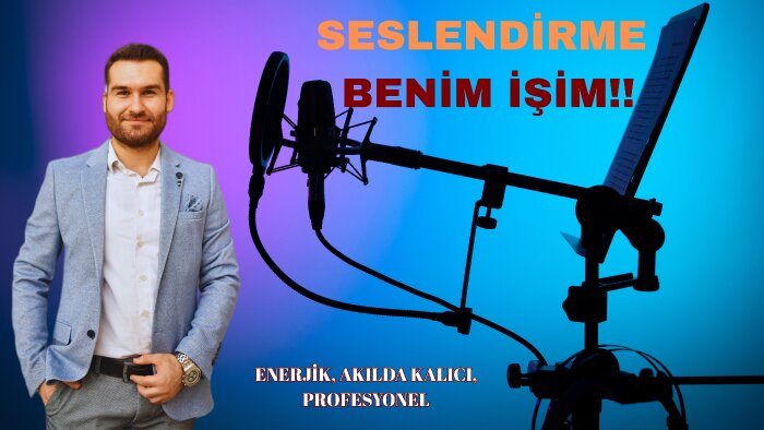 profesyonel seslendirmenlik yapabilirim