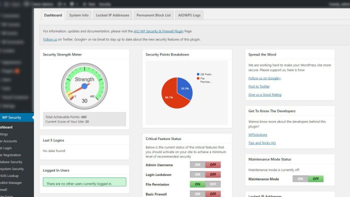 Wordpress sitenizin güvenlik önlemlerini yapılandırabilirim
