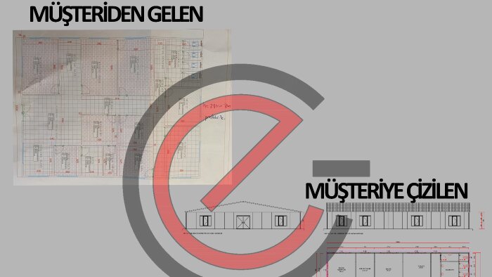 elde çizdiğiniz planlarınızı Autocad'de kurallı çizebilirim